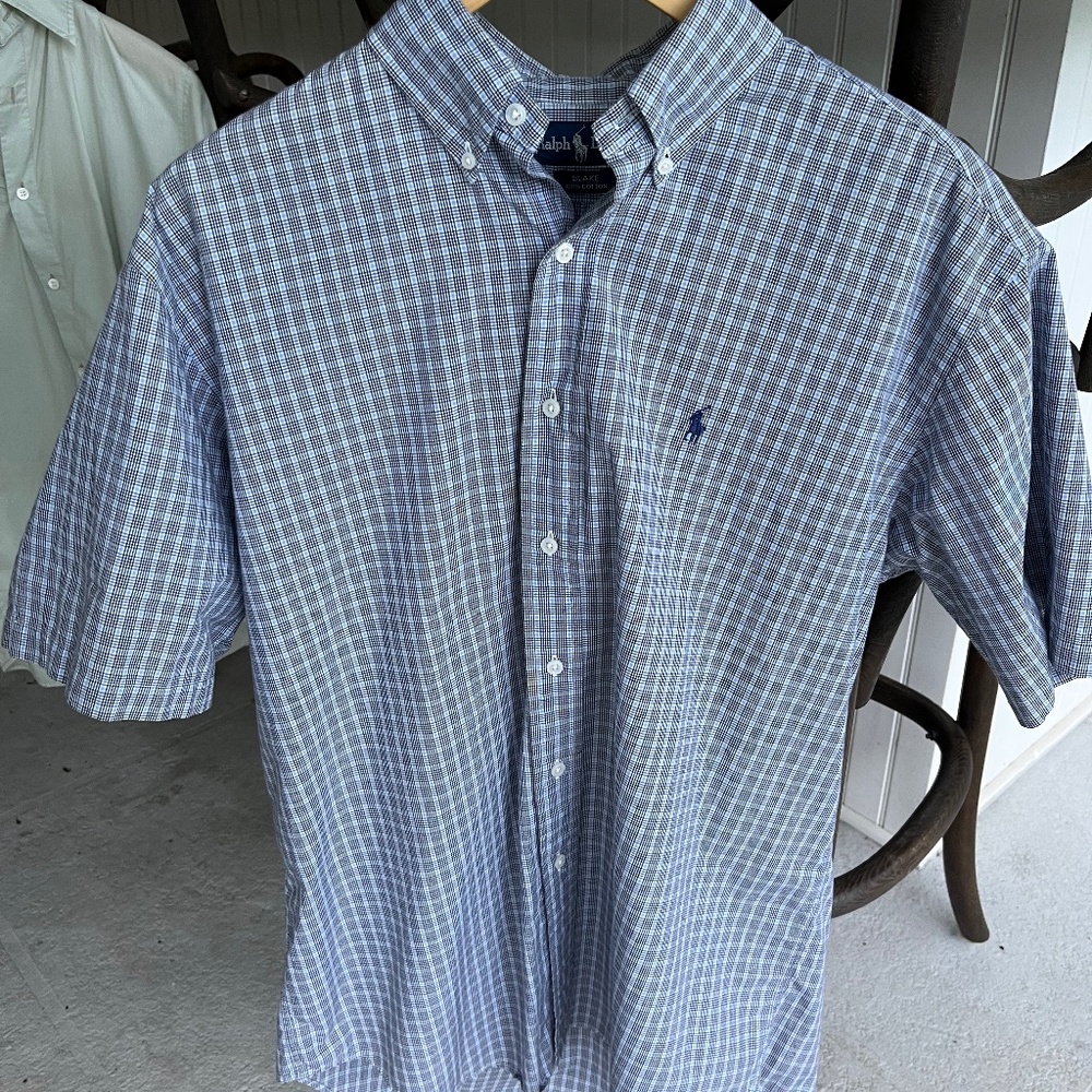 Ralph Lauren short sleeve button M